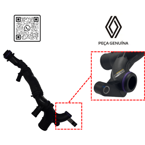 RN 77334R 210477334R TUBO AGUA -VER PE€A FISICA-  1.0 12V H5D - 2 -2-
